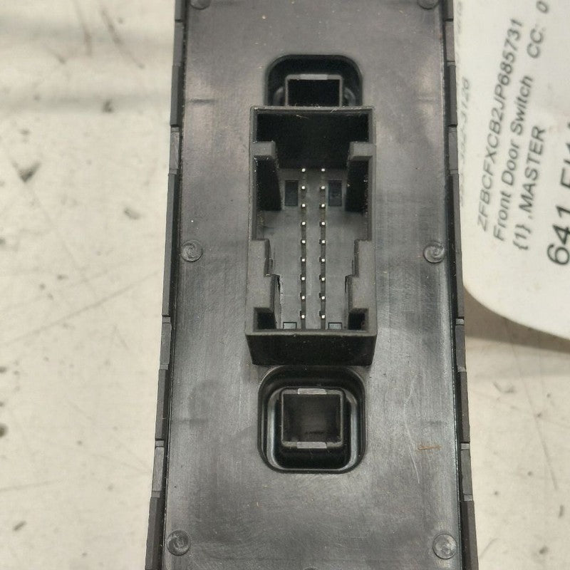2018 Fiat 500 X Model Driver's Front Door Master Switch