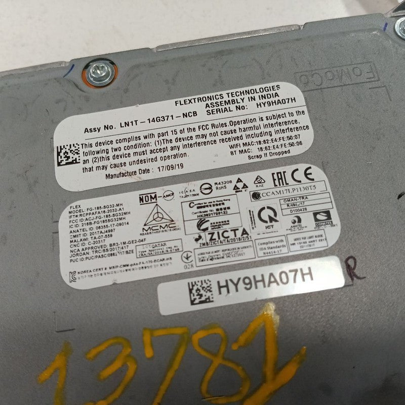 Communication Control Module Fits 20 Ford Ecosport  OEM