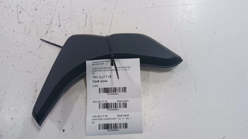 Subaru Forester Dash Side Cover Right Passenger Trim Panel  2017 2018