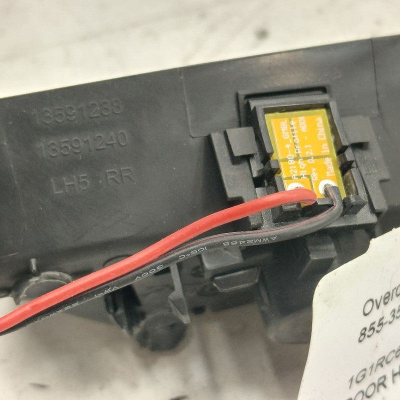 Chevy Volt Door Handle Left Driver Rear Interior Inside  2019 2018 201