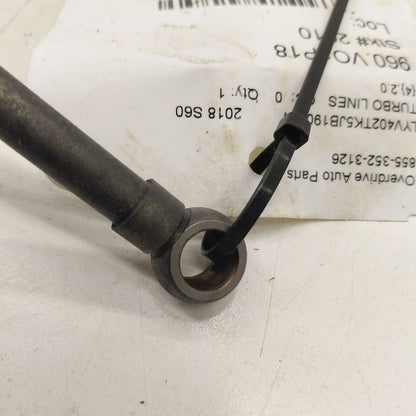 Volvo S60 Super Turbo Charger Oil Line Hose Tube  2.0 2018 2017 2016