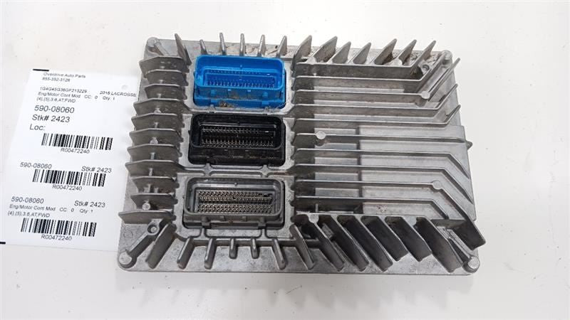 12653998 Engine ECM Electronic Control Module Behind Fan Shroud Fits 13-16 ACADIA