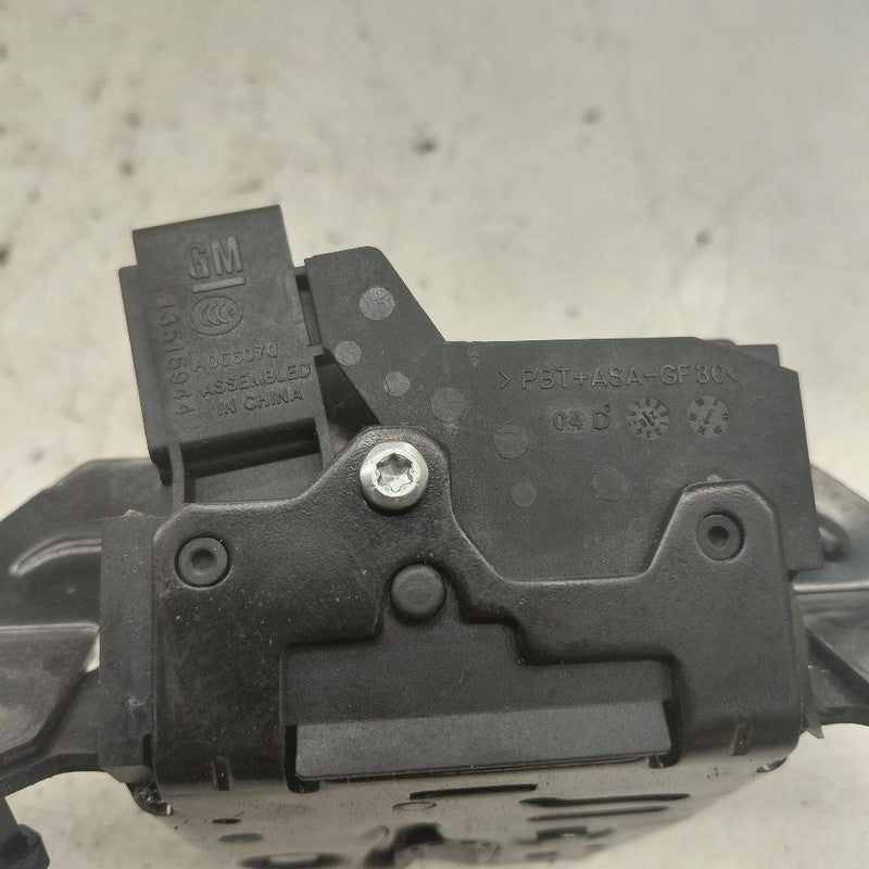 Chevy Trax Trunk Latch  2022 2021
