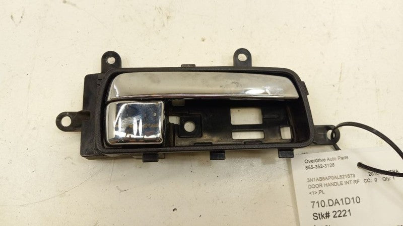 Nissan Sentra Door Handle Right Passenger Front Interior Inside 2008 2009 2010 2