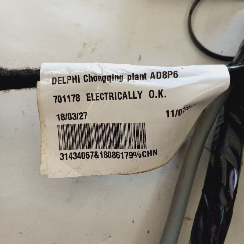 Volvo S60 Wire Harness {31434067} 2018 2017 2016
