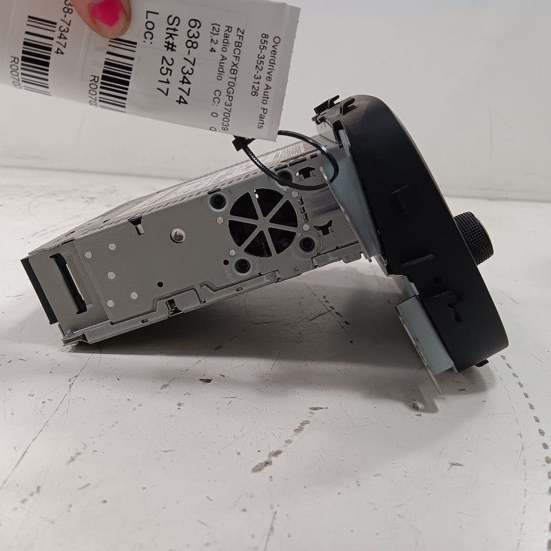 Audio Equipment Radio Display 4 Door X Model AM-FM Uconnect Fits 16-17