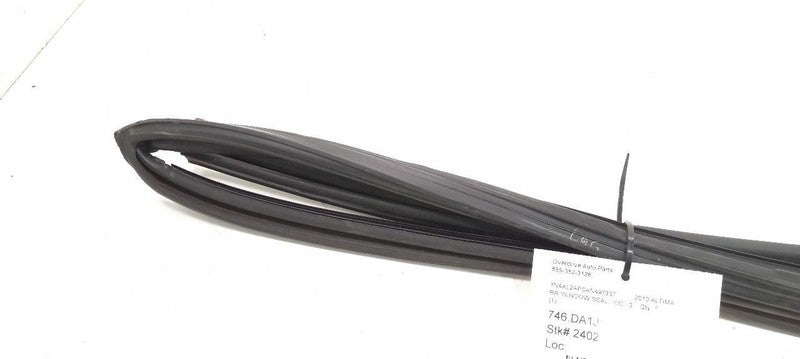 Nissan Altima Door Glass Window Seal Rubber Right Passenger Rear Back 2010 2009 