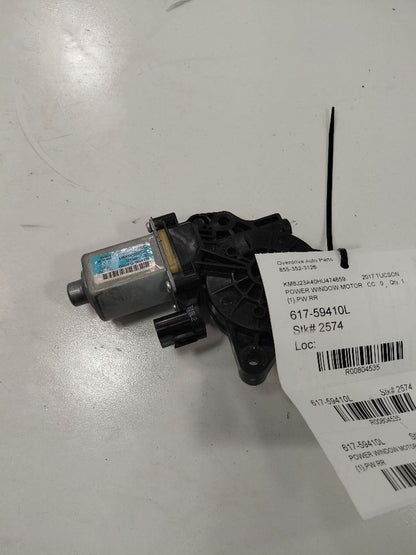 Left Rear Power Window Motor Fits 16-21 Hyundai Tucson