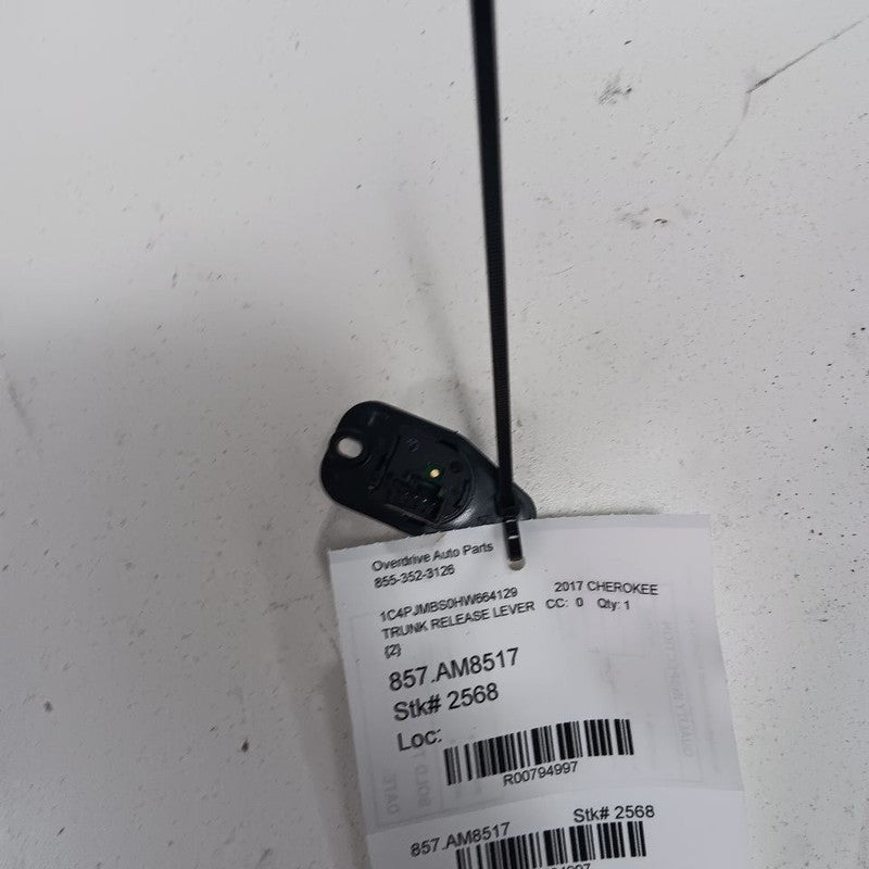 Jeep Cherokee Trunk Latch Release Handle Lever Switch  2015 2016 2017 