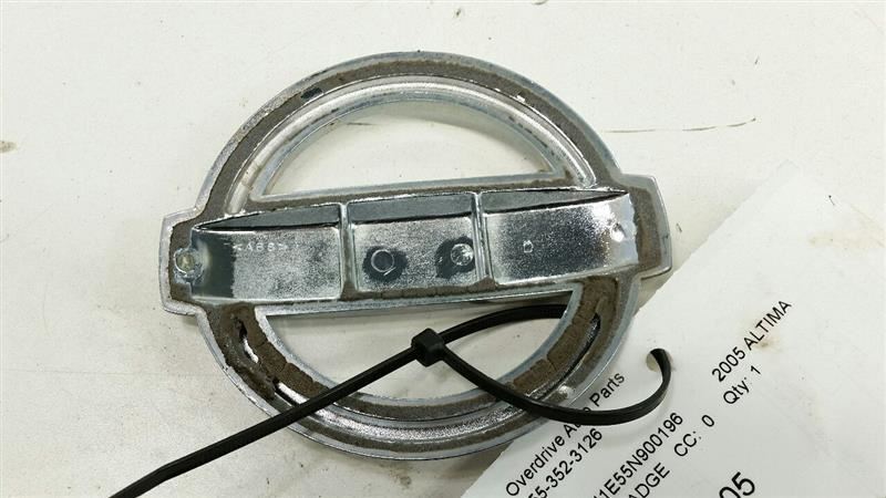  2005 Nissan Altima Trunk Lid Logo Emblem Badge Rear Back 2002 2003 2004 2006