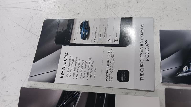 Chrysler 200 Owners Manual  2015 2016 2017