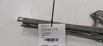 Passenger Rear Right Window Regulator Track Fits 14-19 INFINITI Q50 OE