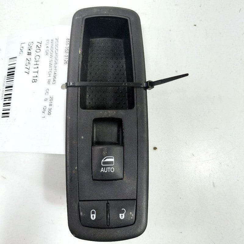 Chrysler 300 Power Window Switch Right Passenger Front  2017 2018 2019