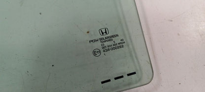 Left Rear Door Glass Window US Market Sedan EX Fits 13-17 ACCORD  OEM