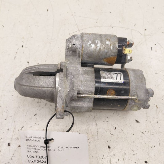 Engine Starter Motor Fits 24-25 XV Subaru Crosstrek