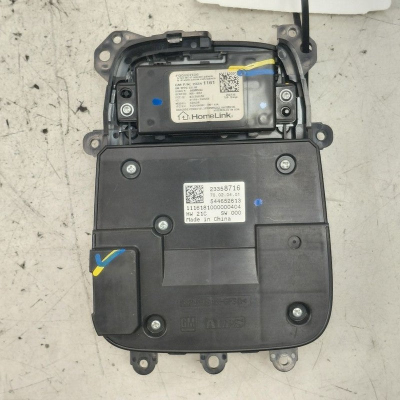 Cadillac CT6 Sun Roof Sunroof Switch  2018 2017 2016