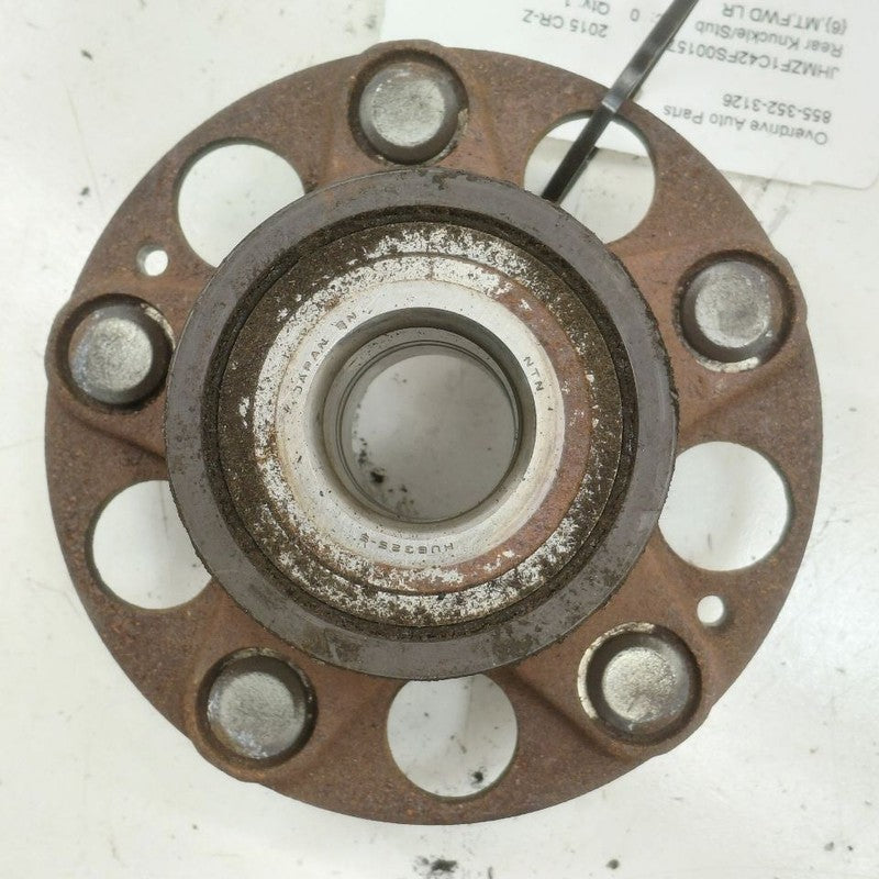 Honda CR-Z Left Rear Spindle Knuckle Bearing Hub  2015 2014 2013