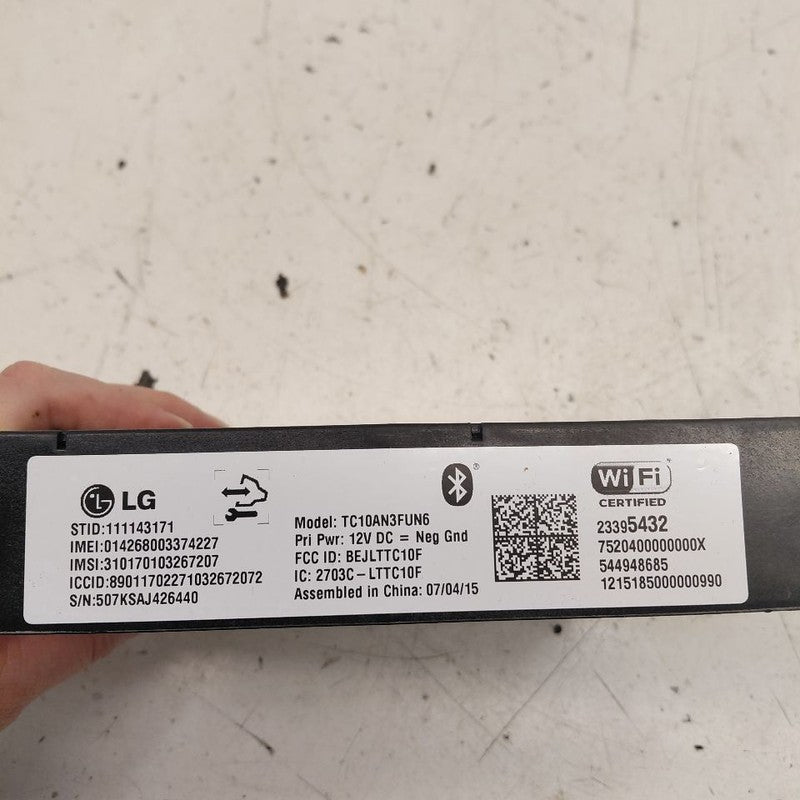 Communication Telematics Control Module 15-17 Cadillac EscaLade
