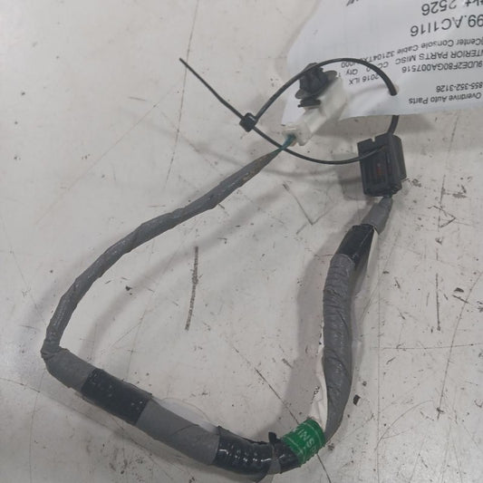 Acura ILX Center Console Wire Cable {32104TX8H000} 2016 2017 2018