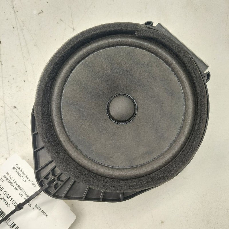 Chevy Trax Speaker Right Passenger Front  2022 2021