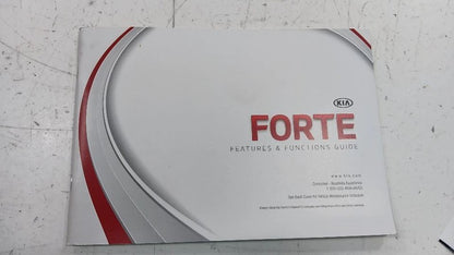 Kia Forte Owners Manual  2014 2015 2016