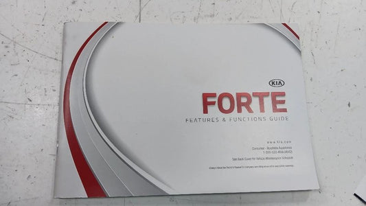 Kia Forte Owners Manual  2014 2015 2016