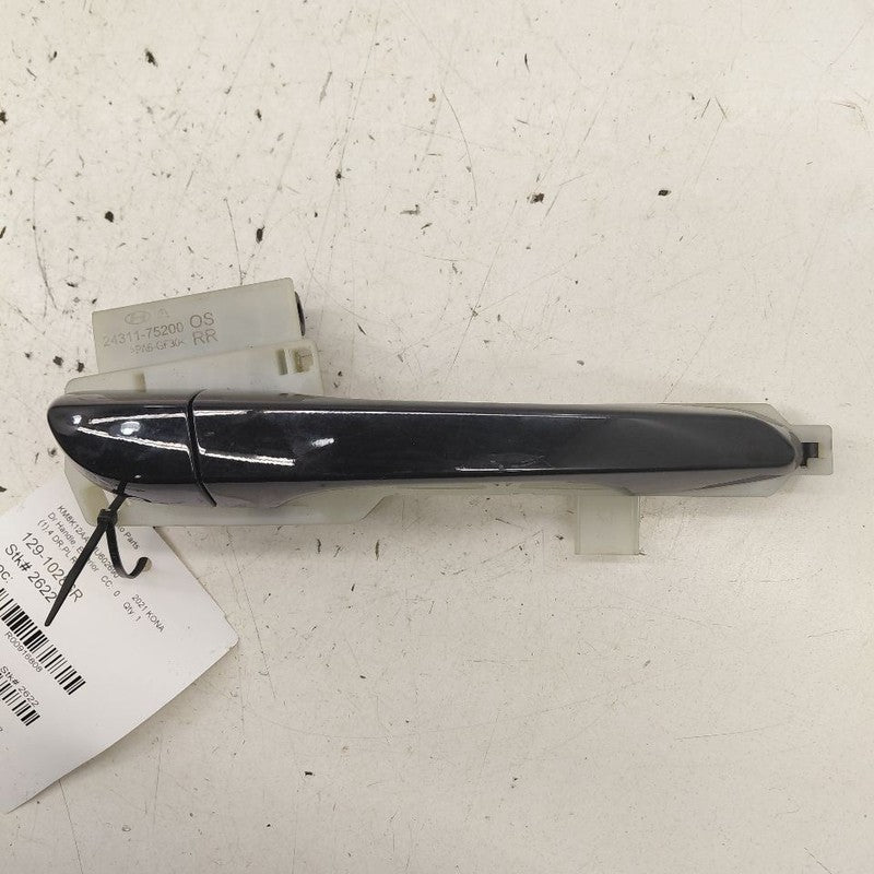 Passenger right Rear Door Handle Exterior Fits 18-23 Hyundai Kona