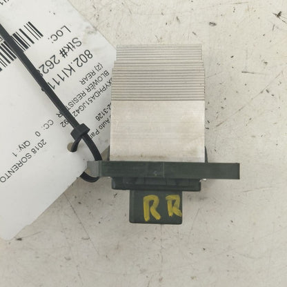 Kia Sorento Rear Blower Resistor Fan Motor Speed Resistor  2018 2017 2