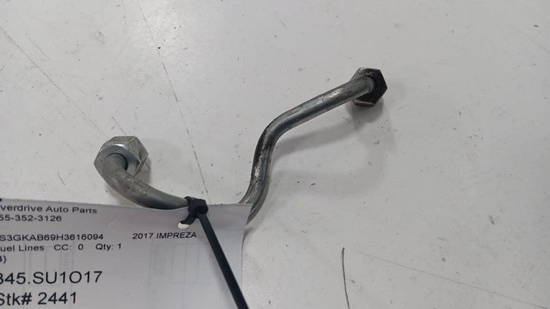 Subaru Impreza Gas Fuel Line  2017 2018 2019 2020 2021 2022 2023 OEM