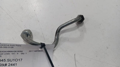 Subaru Impreza Gas Fuel Line  2017 2018 2019 2020 2021 2022 2023 OEM