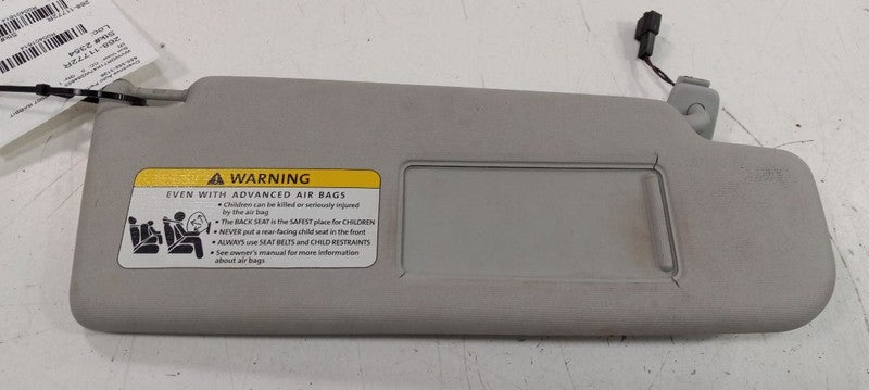Passenger Sun Visor VIN K 8th Digit Fits 06-09 GOLF GTI 401614