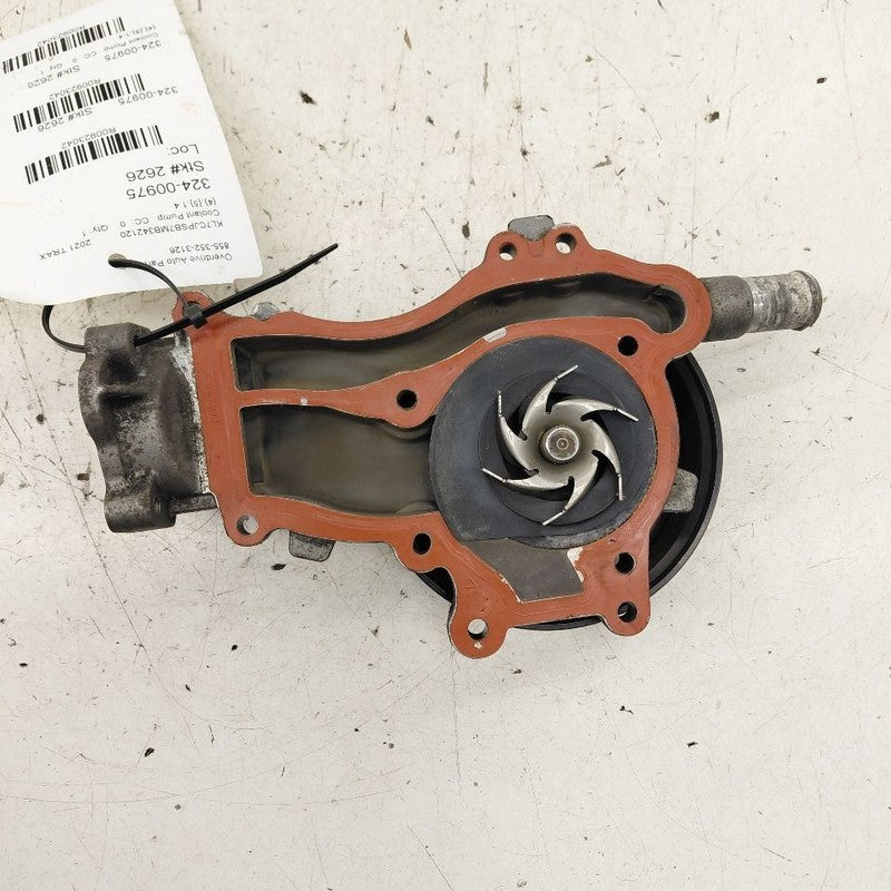 Coolant Water Pump VIN B 8th Digit Opt Luv Fits 15-21 Buick Encore