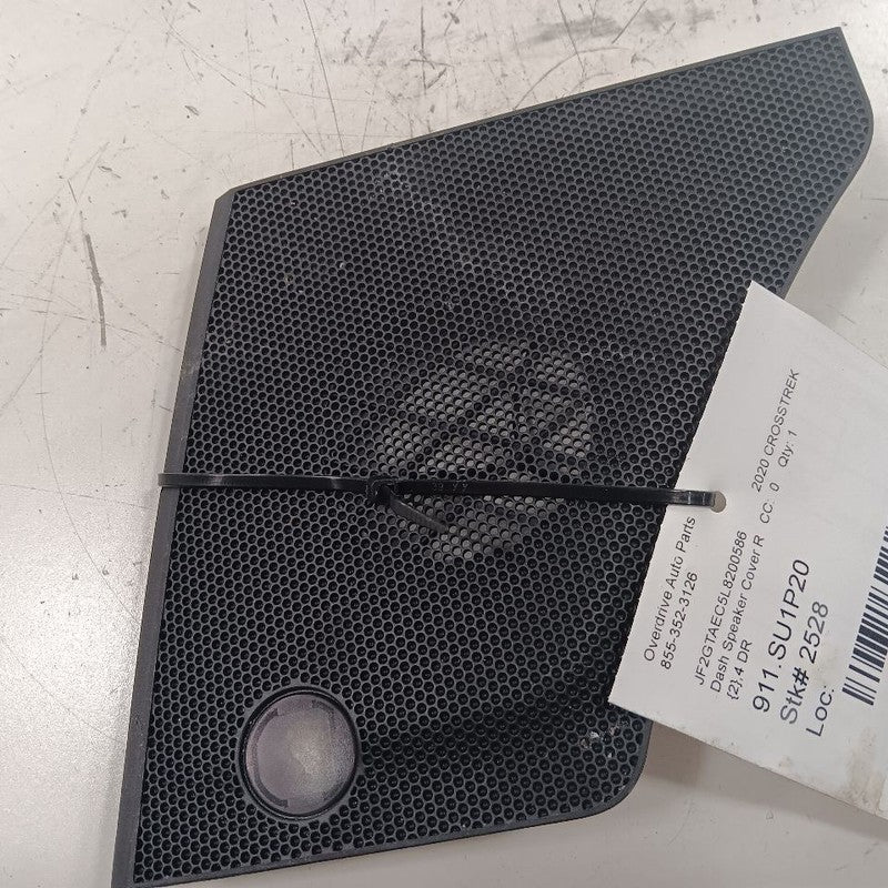 Subaru Crosstrek Dash Speaker Cover Right Passenger Side  2019 2020 20