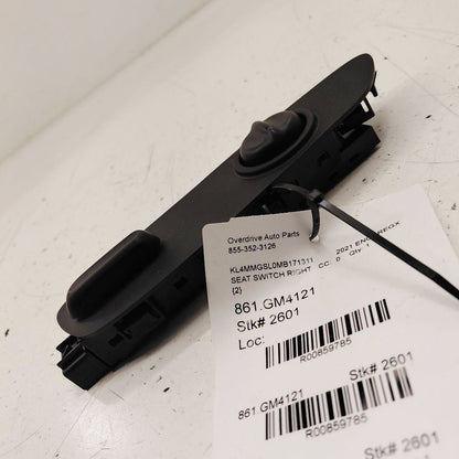 Buick Encore GX Seat Switch Right Passenger Power Seat Control  2020 2