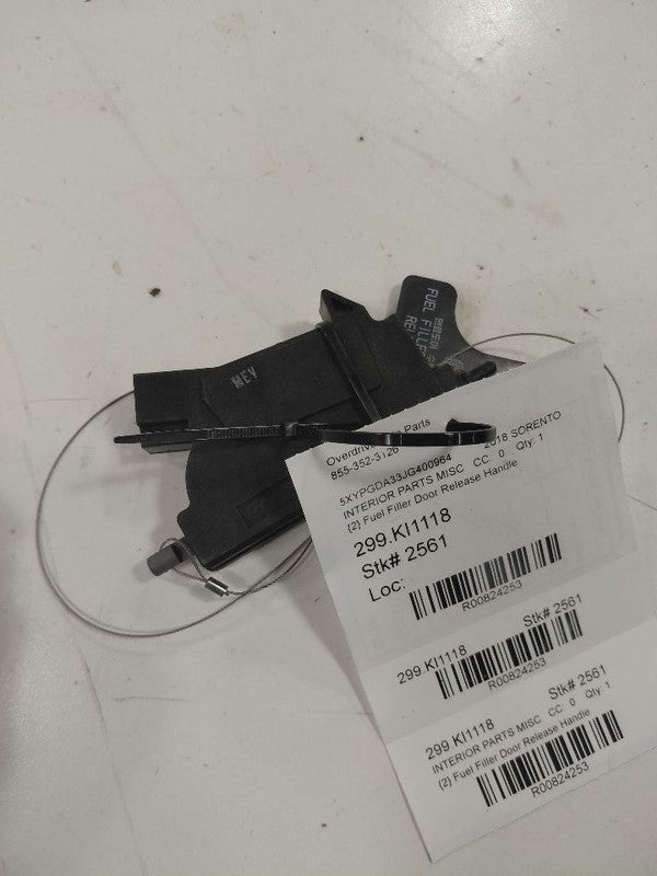 Kia Sorento Fuel Filler Door Release Handle 2018 2017 2016 OEM