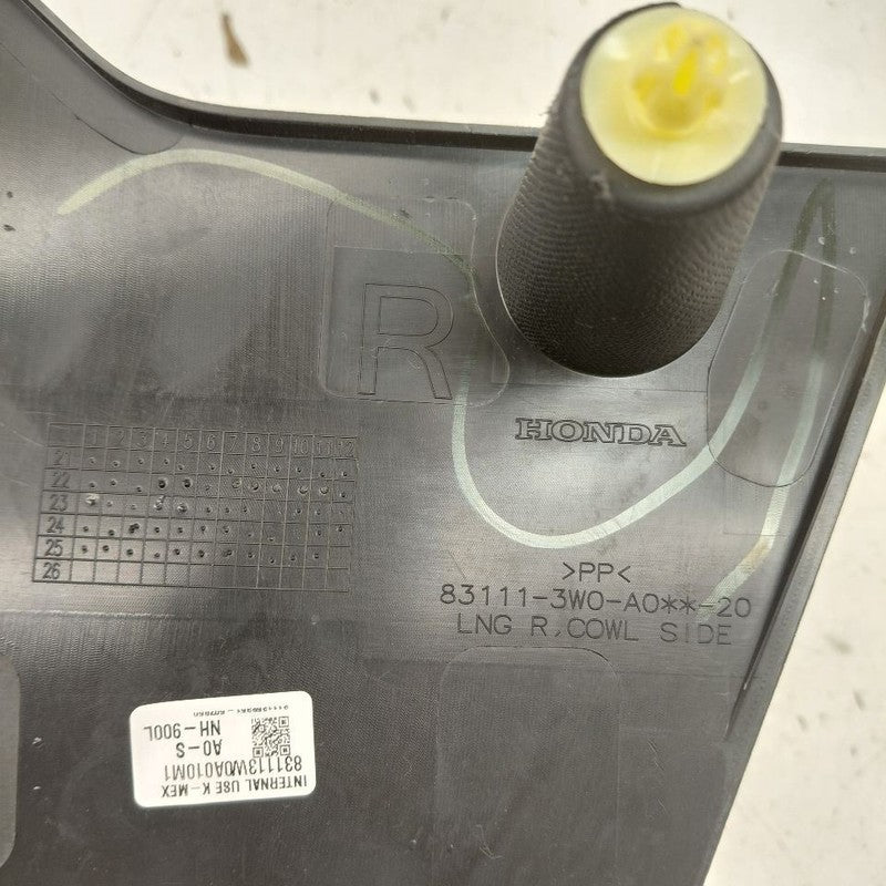 Honda HR-V Kick Panel Trim Right Passenger  2026 2025 2024 2023