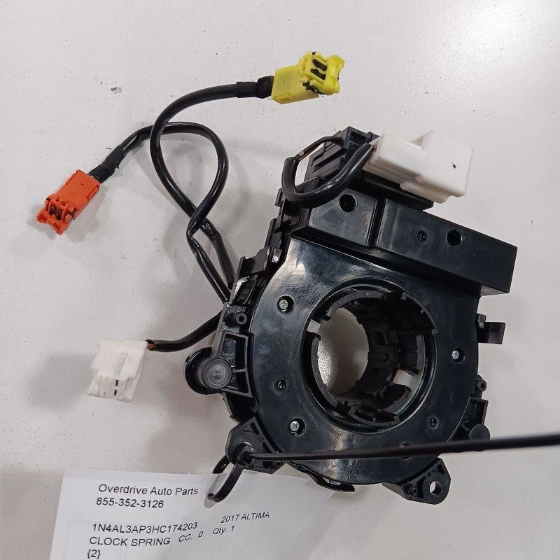 Nissan Altima Steering Column Clock Spring  2017 2016 OEM