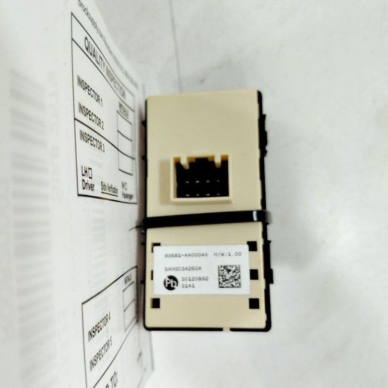 Hyundai Elantra Window Switch Power Left Driver Rear  2024 2023 2022 2