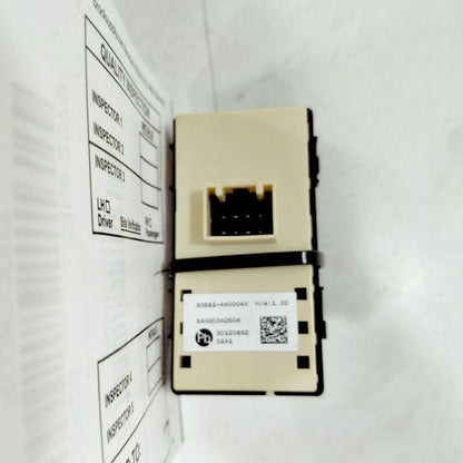 Hyundai Elantra Window Switch Power Left Driver Rear  2024 2023 2022 2