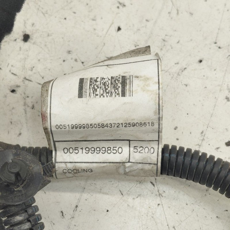 2018 Fiat 500 X Model Radiator Cooling Fan Wire Harness {00519999850}