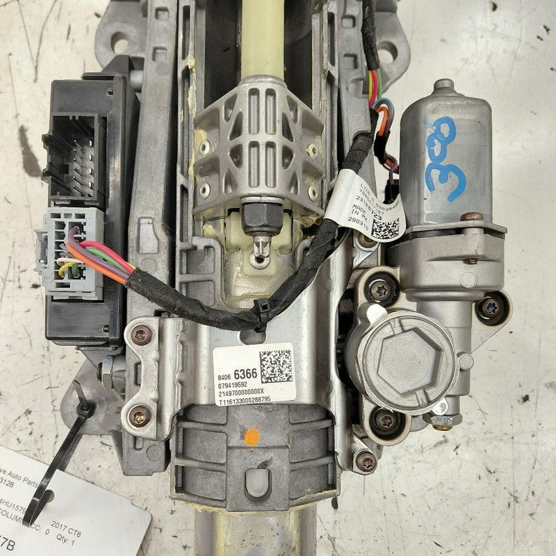Steering Column With Automatic High Beam Opt TQ5 Fits 17 Cadillac CT6