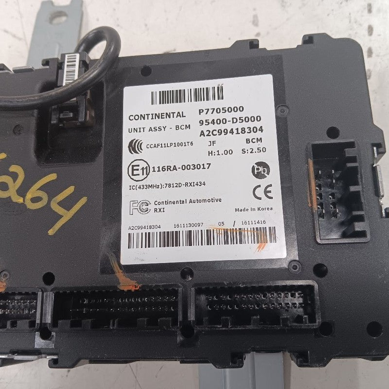 95400D5000 Body Control Module BCM US Built Fits 16-18 Kia Optima