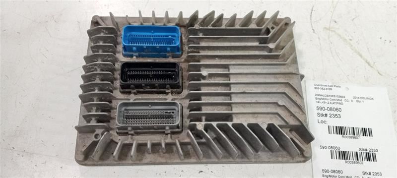 12653998 Engine ECM Electronic Control Module Behind Fan Shroud Fits 13-16 ACADIA
