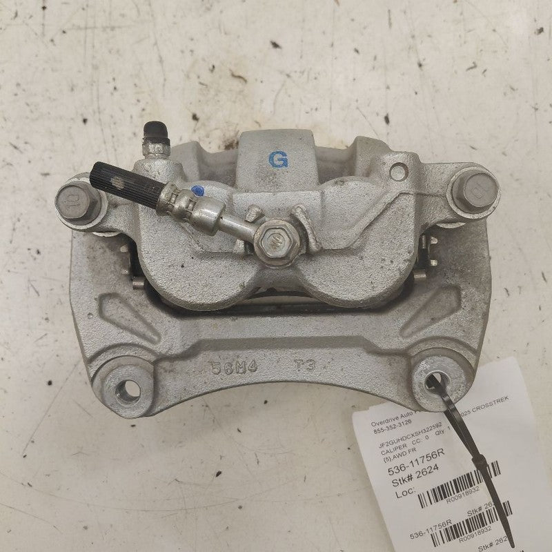 Passenger Right Front Brake Caliper Japan Built 25 XV Subaru Crosstrek
