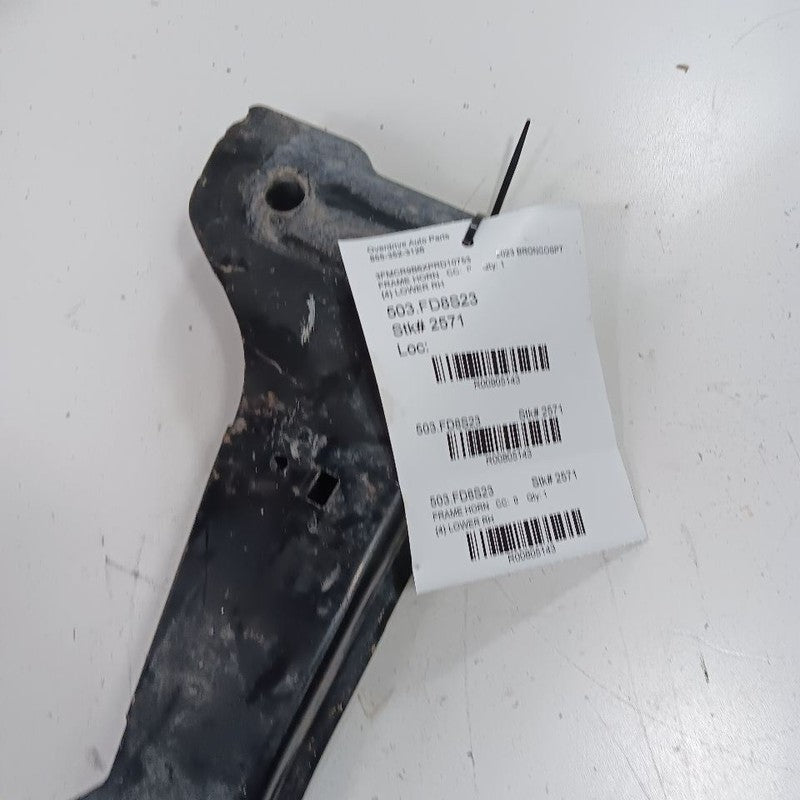 Ford Bronco Sport Lower Passenger Right Frame Horn  2024 2023 2022 202