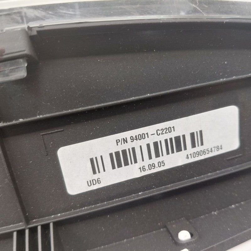 Speedometer Gauge Cluster US Market MPH ID 94001C2200 16-17 Hyundai So