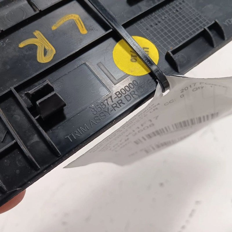 Kia Forte Sill Trim Plate Door Jam Threshold Left Rear  2015 2016 2017 20