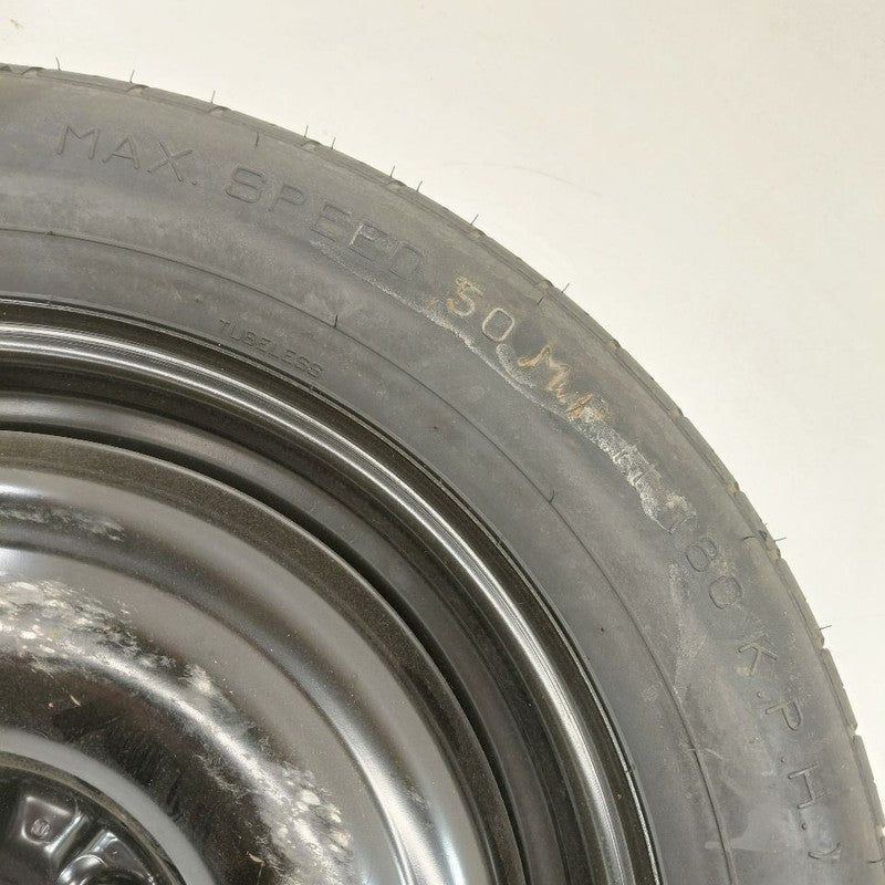 Wheel 16x4 Compact Spare Rim and Tire VIN K 1st Digit Korea Built 10-2
