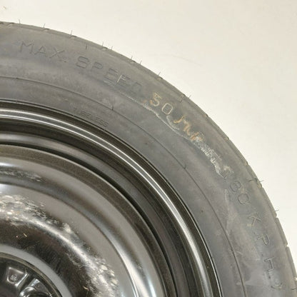 Wheel 16x4 Compact Spare Rim and Tire VIN K 1st Digit Korea Built 10-2