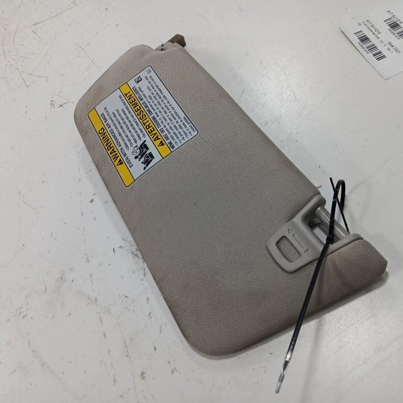 Passenger Right Sun Visor Sedan Fits 15-23 Subaru Legacy OEM